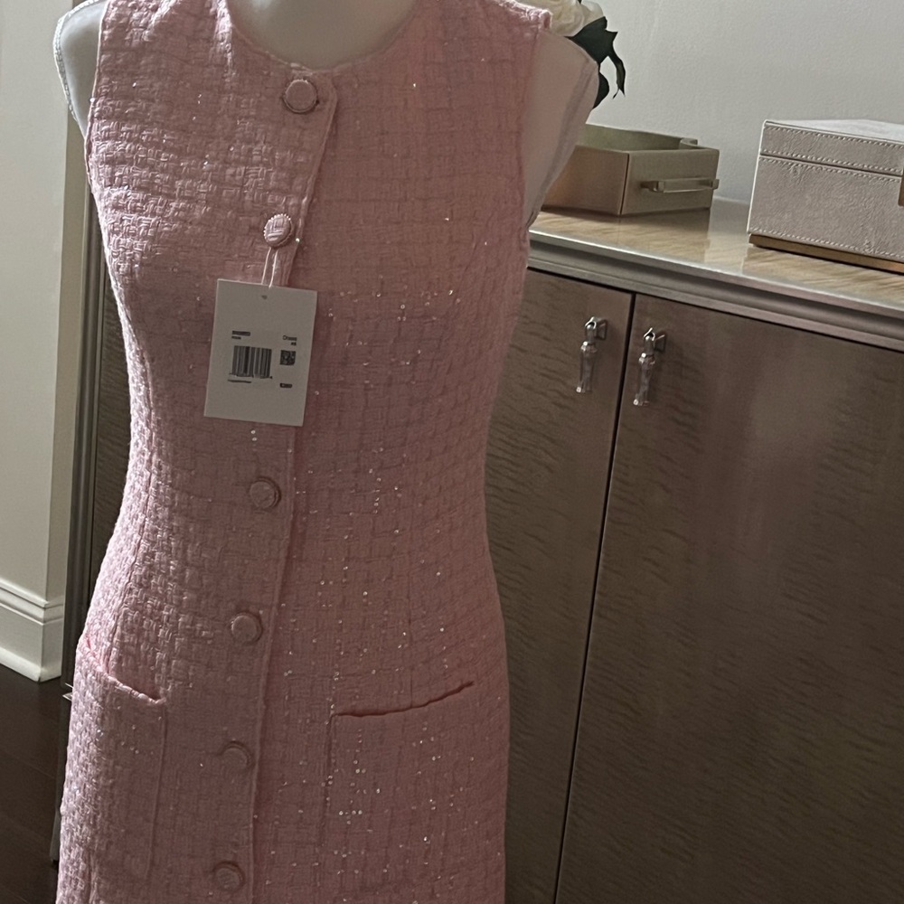 NWT Endless Rose Blush Sleeveless Midi Dress